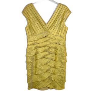 Adrianna Papell Green Cocktail Dress Size 12